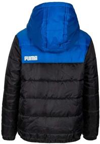 img 3 attached to 🧥 Stylish & Warm: PUMA Boys Bubble Jacket in Black - Boys' Clothing