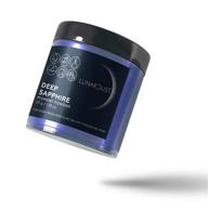 💎 epoxy resin mica powder - deep sapphire - dye, color pigment - cosmetic grade mica pigment powder for soap making, slime, candle, bath bombs, nails (50gr/1.76oz jar) logo