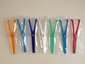 img 1 attached to 🦷 Flossaid Dental Floss Holder Set - 3 Pack: Assorted Colors