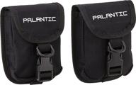 🤿 pair of palantic scuba diving trim counter weight pocket pouches with quick release buckles logo