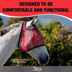 img 1 attached to Kensington Fly Mask Web Trim Sports & Fitness