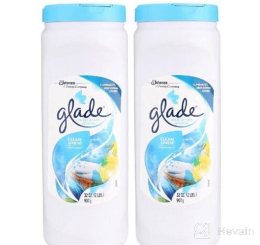 img 1 attached to 🌺 Glade Carpet and Room Refresher, Deodorizer for Home and Pets, Smoke Eliminator, Hawaiian Breeze, 32 Oz, Single Pack review by Linda Diaz