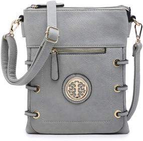 img 4 attached to Dasein Compartment Crossbody Lightweight Shoulder Women's Handbags & Wallets