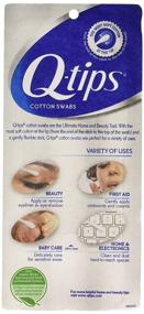 img 1 attached to 🌼 Q-Tips Qtip, Cotton Swabs 625 Count: Pack of 3 - Versatile & Multipurpose Hygiene Tool