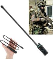 складная антенна 31 5-дюймовая длинная складная антенна kenwood baofeng логотип