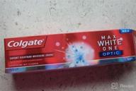img 1 attached to 🦷 Colgate Optic White Advanced Teeth Whitening Toothpaste - Sparkling White, 3.2 Ounce (3 Pack) review by Aditya Wheeler