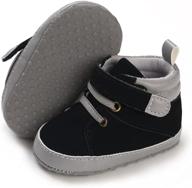 cosankim high top toddler prewalker boys' sneakers - stylish and comfortable shoes logo