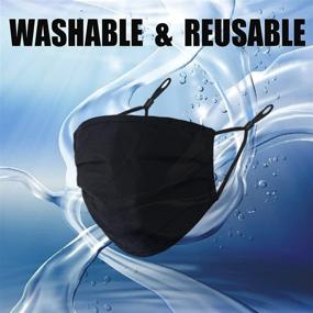 img 2 attached to 🏻 Washable and Reusable VARWANEO Extra Large Beard Face Mask: Ultimate Solution for Adult Beard Care