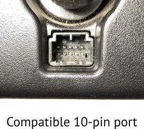 img 1 attached to 💡 10-pin Type A USB Port Mirror Adapter for Dashcam – Simple and Efficient Solution