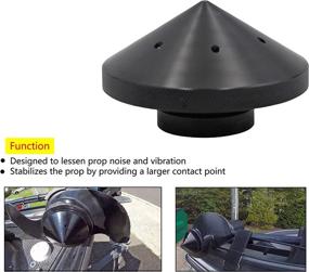 img 3 attached to GFEL-MK-BK-DP Eliminator Prop Nut - T-H Marine Replacement for MinnKota 80, 101, and 112 - Black