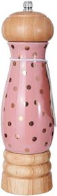 img 1 attached to 🎀 Stylish Pink Polka Dot Ceramic Pepper Mill by Kamenstein: A Touch of Elegance to Your Dining Experience