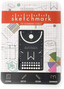 img 3 attached to 📏 Sketchmark GEN II Stainless Steel: The Ultimate Bookmark Stencil for Bullet Journaling, Sketching, and Designing