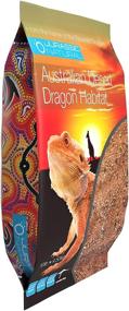img 2 attached to Enhance Your Reptile's Habitat with JurassicNatural Australian Desert Dragon Substrate for Bearded Dragons and Lizards - 10lb, Red