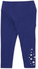 img 1 attached to 🧒 Hopping Girls' Clothing: Childrens Place Hi Rise Leggings for Active Kids