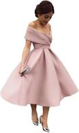 👗 tsbridal women's clothing dresses with pockets - bridesmaid dresses for shoulder comfort logo