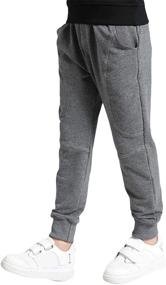 img 2 attached to SWOTGdoby Sweatpants Contrast Children Athletic Boys' Clothing in Pants