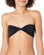 👙 volcom women's simply seamless bandeau bikini top: effortlessly stylish swimwear for women logo