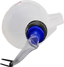 img 3 attached to 🔌 Hopkins FloTool 10704 Measu-Funnel with On/Off Spout: Efficient and Convenient Black Funnel