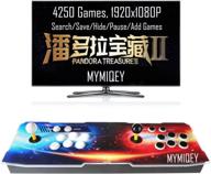 mymiqey pandora arcade game console logo