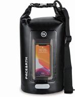 🎒 durable lightweight waterproof dry bag backpack: perfect for paddleboarding, hiking, kayaking, and more - includes transparent phone case! логотип