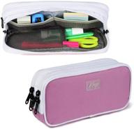 large capacity pencil case organization, storage & transport logo