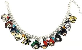 img 3 attached to DianViVi Anime Cartoon Hero Academia 🎁 Charm Bracelet Gifts for Girls and Women