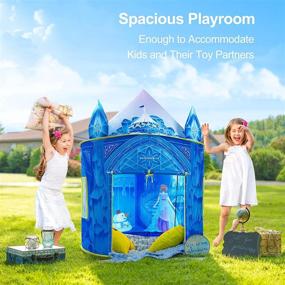 img 1 attached to 🏰 Experience Majestic Outdoor Adventures with Hamdol Princess Imaginative Playhouse