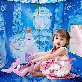 img 2 attached to 🏰 Experience Majestic Outdoor Adventures with Hamdol Princess Imaginative Playhouse