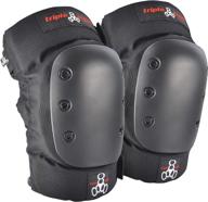 🛹 triple eight kp 22 heavy-duty skateboarding knee pads: optimal protection for skateboarders (pair) logo