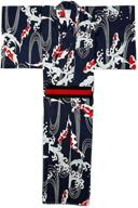 👘 classic men's yukata nightgown sleepwear logo