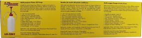 img 2 attached to 🔧 Lumax LX-1341 Multi-Purpose Oil Pump: Precise Fluid Dispensing for Hard-to-Reach Spots in Tools, Machinery, and Vehicles (1 Qt. Capacity)