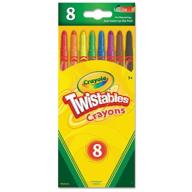 🖍️ карандаши crayola twistables (24 шт.): яркие цвета и легкий поворотный дизайн! логотип