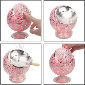 img 1 attached to LAUYOO Decorative Windproof Cigarette Decoration Pink