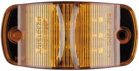 img 1 attached to 🚨 Maxxima M23015Y Amber 4” Combination Clearance Marker Light - Highly Visible Safety Light for Vehicles