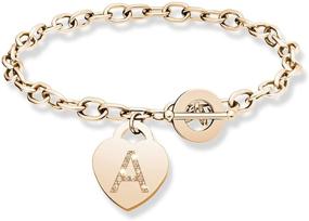 img 4 attached to 2020-2021 Graduation Gift: Inspirational She Believed She Could So She Did Initial Bracelet Keychain