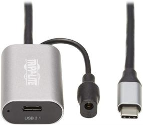 img 4 attached to 🔌 Tripp Lite 5M USB C Активное Удлинительное Кабель USB C к USB C USB 3.1 Gen 1 М/Ж: Превосходное качество подключения и расширенная дальность