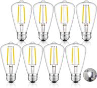 💡 enhanced dimmable filament bulb: crlight daylight equivalent logo