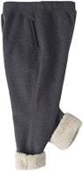 👖 sherpa-lined unisex athletic sweatpants by yeokou: boys' clothing pants with style and comfort logo