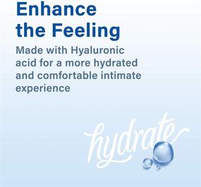 img 3 attached to 💦 K-Y Natural Feeling Hyaluronic Acid Moisturizing Water Based Formula - Fragrance-Free, 1.69 Fl Oz