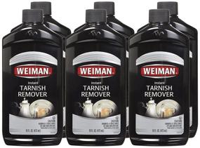 img 1 attached to 🌟 Weiman Instant Tarnish Remover for Silver & Copper - 16 fl oz (6 pack) - Boost SEO
