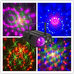 img 2 attached to 🎉 Miuko Disco DJ Lights: 2-in-1 Strobe Light with Sound Activation & Remote Control - Party Lights for Club, KTV, Bar, Birthday, Wedding & Stage Show