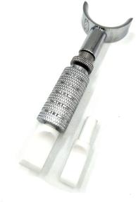 img 2 attached to Инструмент для резки кожи Inton Ceramic Stainless Steel: Роликовый нож (10 мм, белый) для точных и эффективных срезов