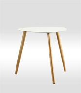 🪑 white oslo end table by convenience concepts logo