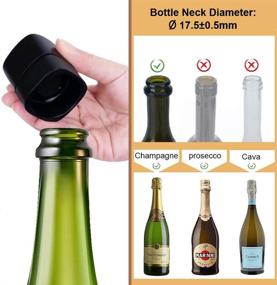 img 2 attached to 🍾 Champagne Preserver Replacement for CHEER MODA