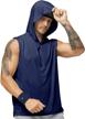 mier athletic sleeveless protection exercise men's clothing logo