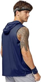 img 2 attached to MIER Athletic Sleeveless Protection Exercise Men's Clothing