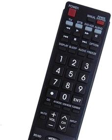 img 1 attached to 📺 New GB118WJSA Replacement Smart TV Remote Control for Sharp Aquos TV Models LC60C6600U, LC60EQ10U, LC60EQ30U, LC60LE660U, LC70EQ10U, LC-70EQ30U, LC70SQ17U, LC-70SQ17U, LC80UQ17U: Compatible with GB005WJSA & GB004WJS GA890WJSA