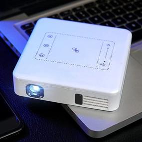 img 3 attached to 📽️ Efficiently Portable: 100 Lumens Wireless Mobile Projector