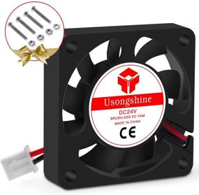 img 3 attached to Usongshine 3D Printer Cooling Fan 40 X 40 X10Mm 4010 DC 24V Cooling Fan With 2Pin Wire