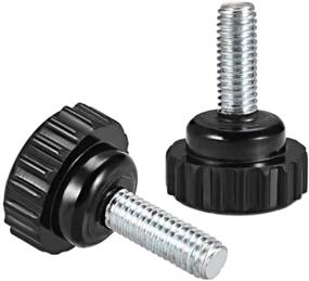 img 2 attached to High-Quality Uxcell Thread Knurled Clamping Knobs for Fastening Screws